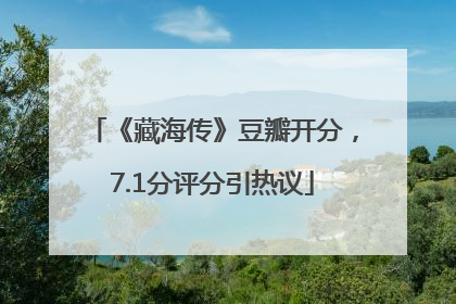 《藏海传》豆瓣开分，7.1分评分引热议