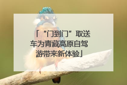 “门到门”取送车为青藏高原自驾游带来新体验