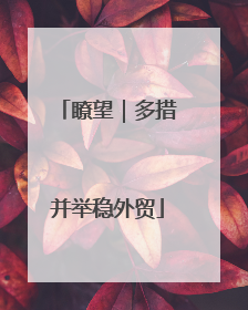 瞭望｜多措并举稳外贸