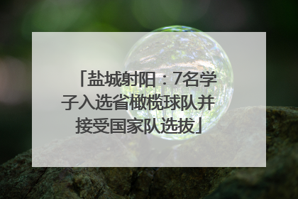 盐城射阳：7名学子入选省橄榄球队并接受国家队选拔