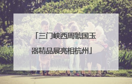 三门峡西周虢国玉器精品展亮相杭州