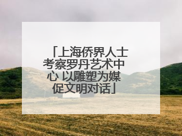 上海侨界人士考察罗丹艺术中心 以雕塑为媒促文明对话