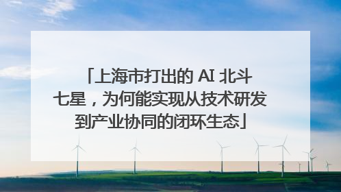 上海市打出的 AI 北斗七星，为何能实现从技术研发到产业协同的闭环生态