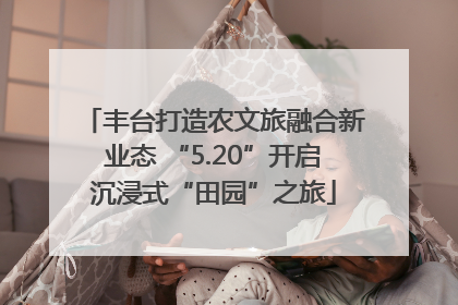 丰台打造农文旅融合新业态 “5.20”开启沉浸式“田园”之旅