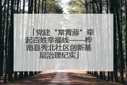 党建“常青藤”牵起百姓幸福线——桦南县秀北社区创新基层治理纪实