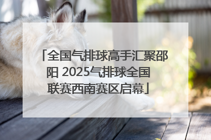 全国气排球高手汇聚邵阳 2025气排球全国联赛西南赛区启幕