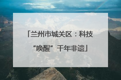 兰州市城关区：科技“唤醒”千年非遗