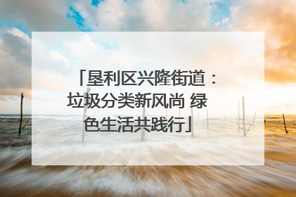 垦利区兴隆街道：垃圾分类新风尚 绿色生活共践行