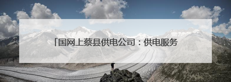 国网上蔡县供电公司：供电服务在身边 安全咨询“零距离”
