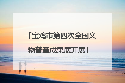 宝鸡市第四次全国文物普查成果展开展