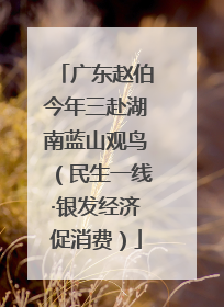 广东赵伯今年三赴湖南蓝山观鸟（民生一线·银发经济促消费）