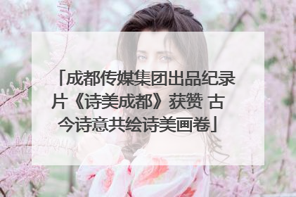 成都传媒集团出品纪录片《诗美成都》获赞 古今诗意共绘诗美画卷