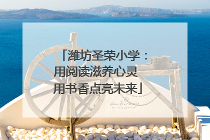 潍坊圣荣小学：用阅读滋养心灵 用书香点亮未来