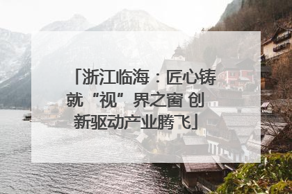 浙江临海：匠心铸就“视”界之窗 创新驱动产业腾飞