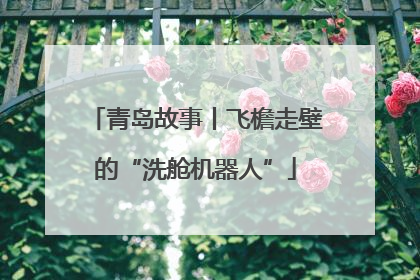 青岛故事丨飞檐走壁的“洗舱机器人”