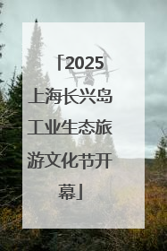 2025上海长兴岛工业生态旅游文化节开幕