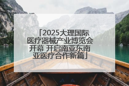 2025大理国际医疗器械产业博览会开幕 开启南亚东南亚医疗合作新篇