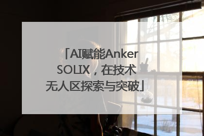 AI赋能Anker SOLIX，在技术无人区探索与突破